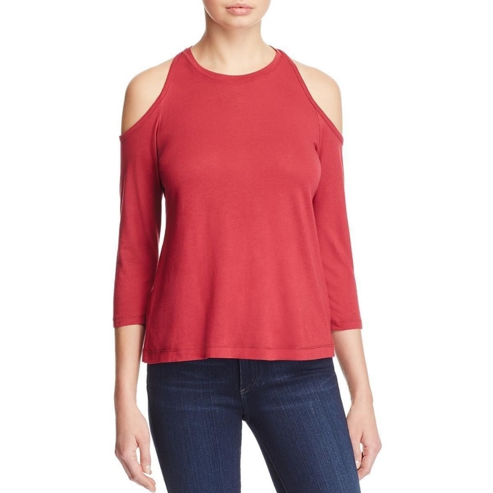 Splendid Cold Shoulder Top